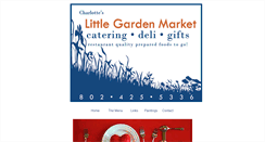 Desktop Screenshot of littlegardenmarket.com